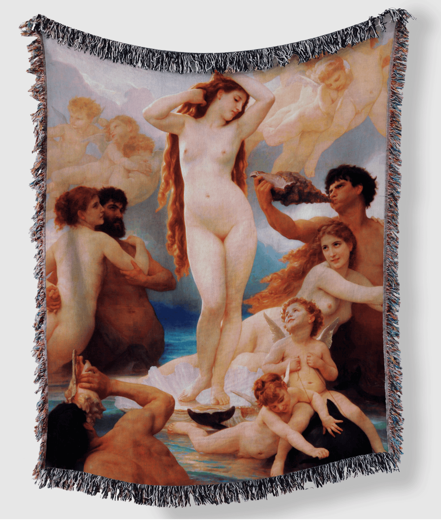 Birth of Venus by William Adolphe Bouguereau on Heirloom Tapestry