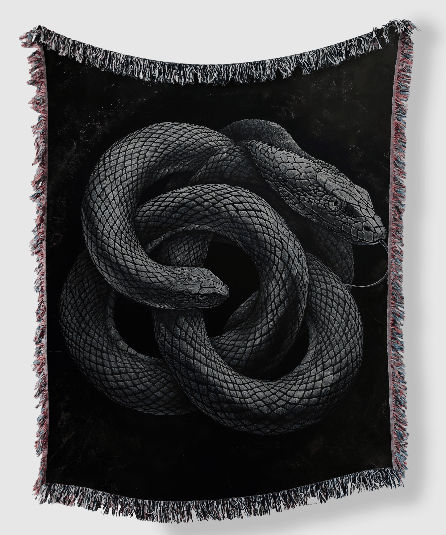 Snake on Heriloom Tapestry | Halloween Gothic Decor