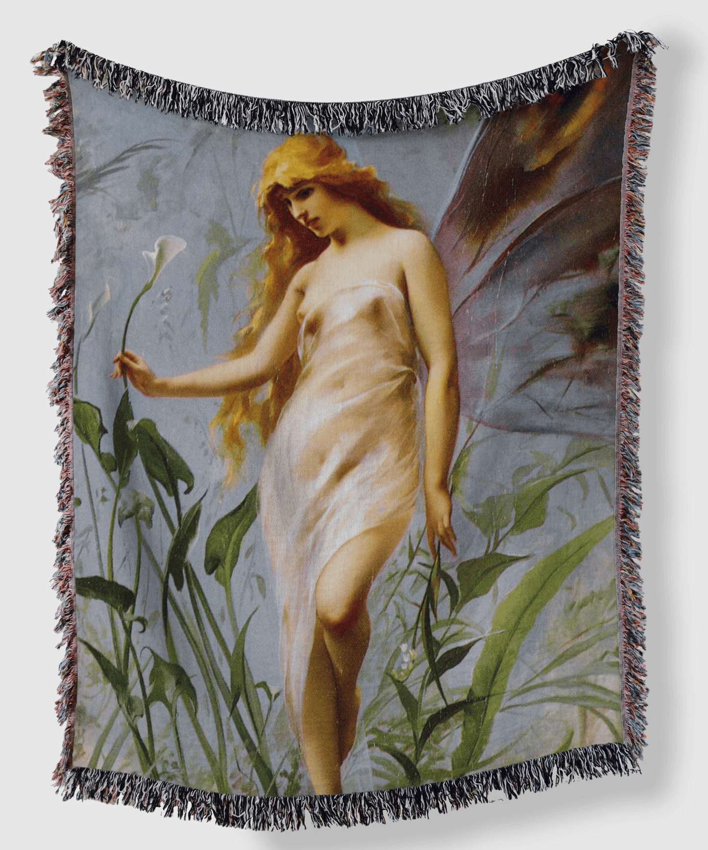 The Lily Fairy by Luis Falero on Heirloom Tapestry