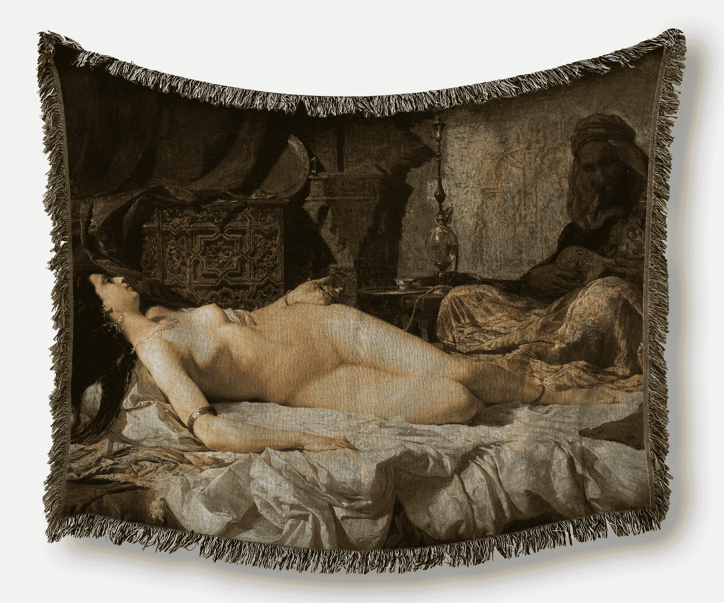 Odalisque by Mariano Fortuny on Heirloom Tapestry