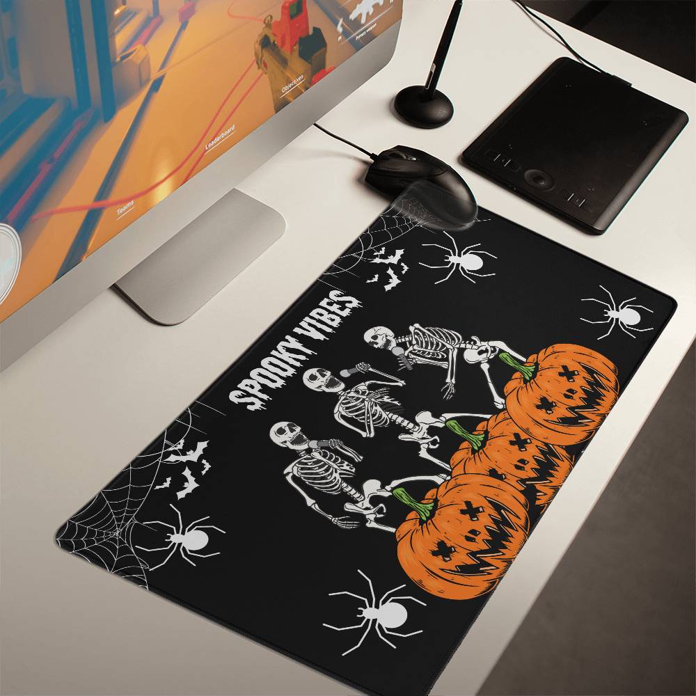 Spooky Vibes Gaming Mat | Halloween Gift