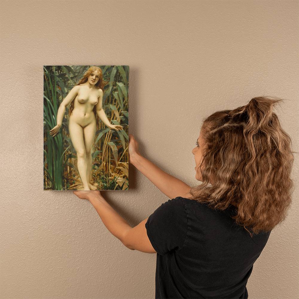 The Young Bather by Victor Tortez Printed on Wrapped Canvas