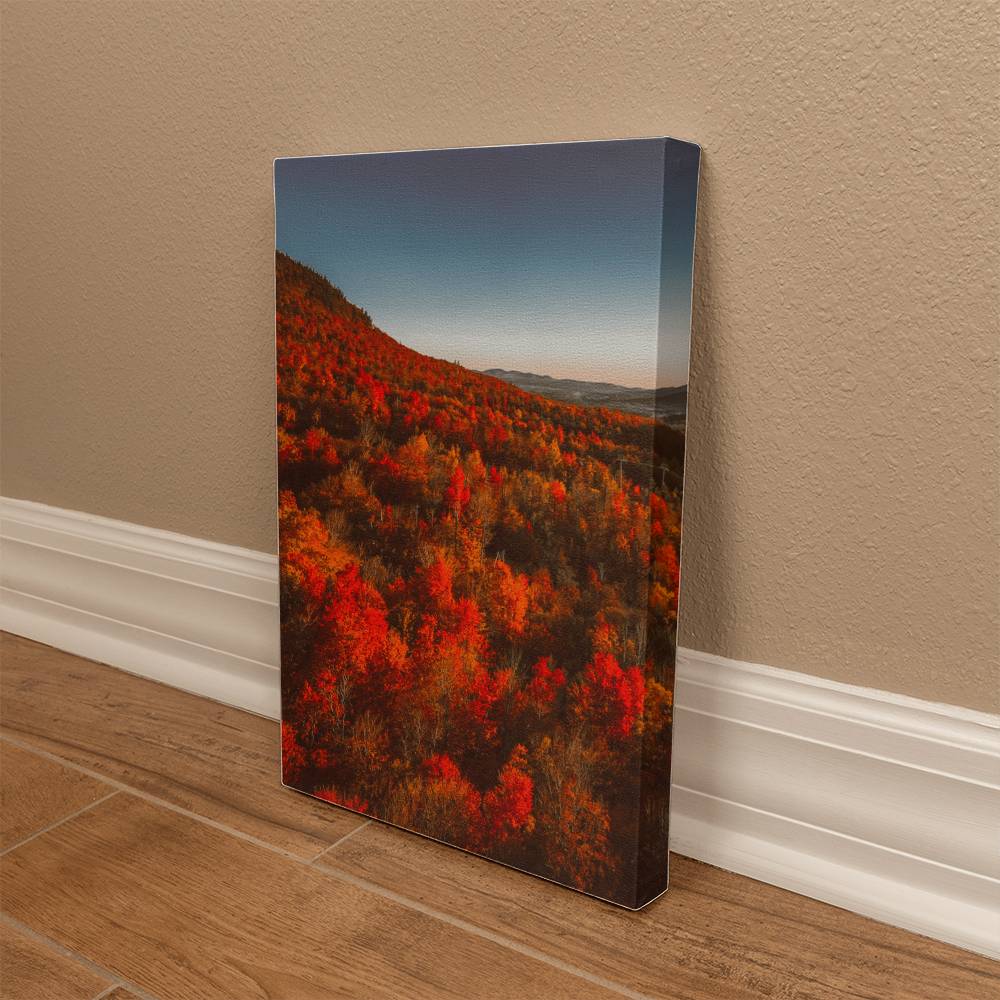 Autumn Forest Printed on Wrapped Canvas | Fall Wall Art 2024