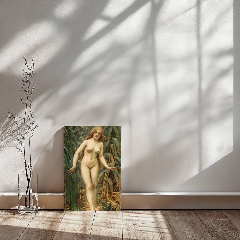 The Young Bather by Victor Tortez Printed on Wrapped Canvas