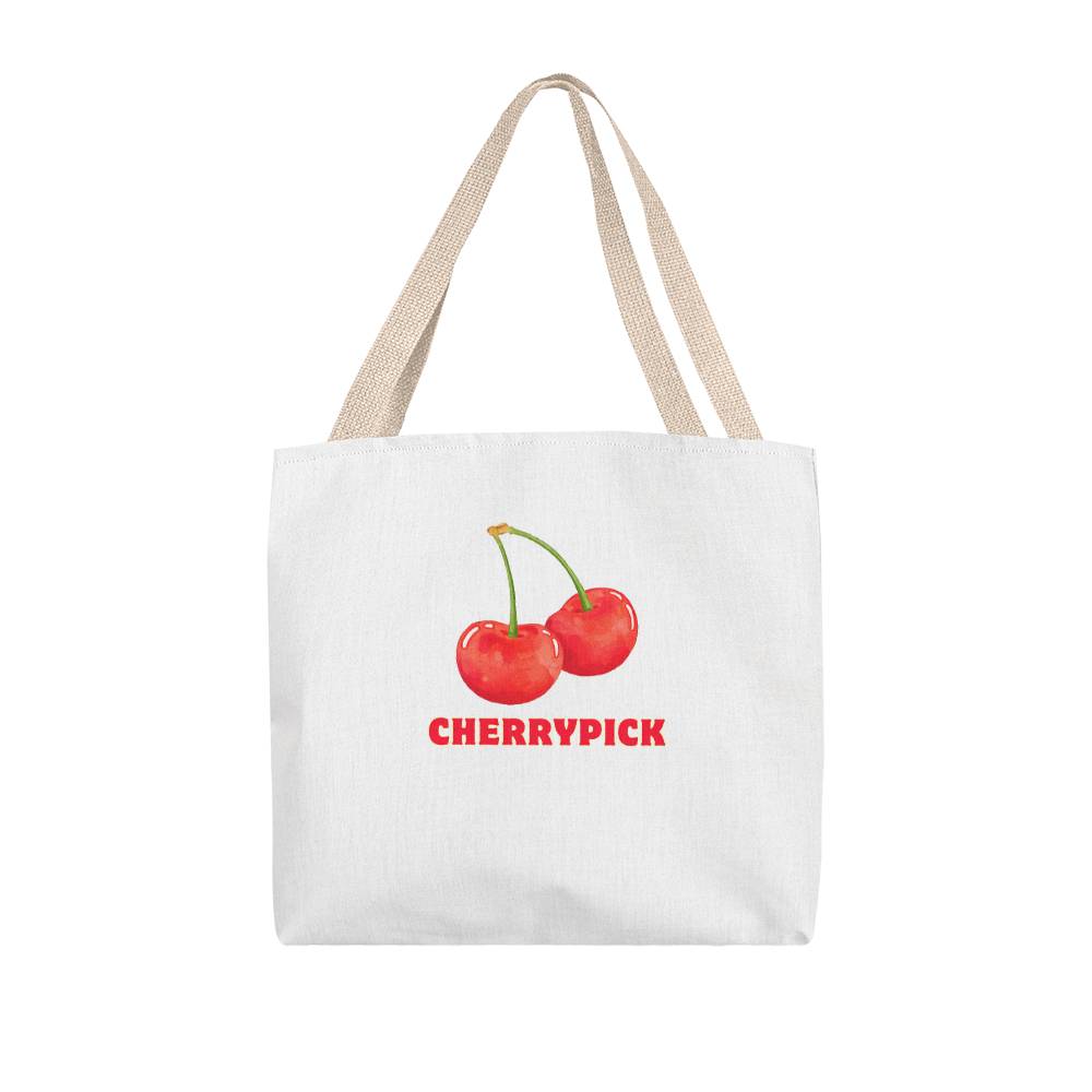 Summer Totebag Vintage Style Cute Cherry