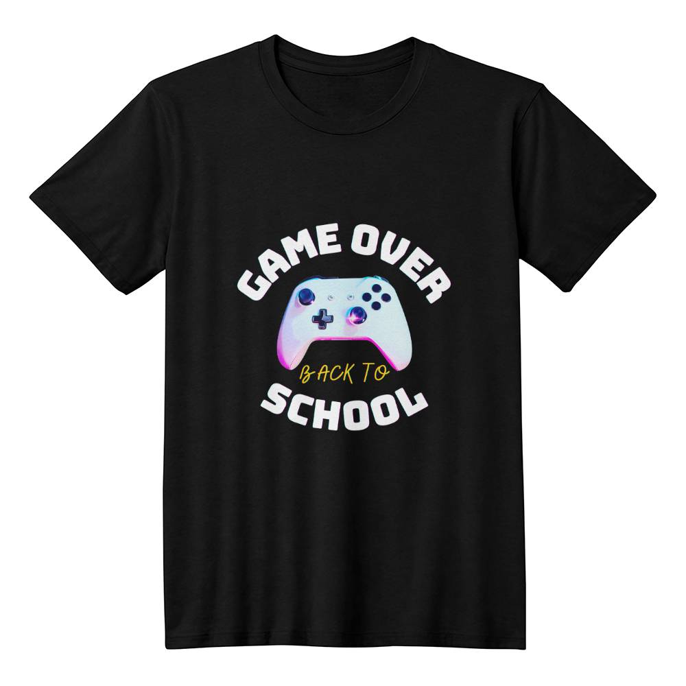 Game Over Back to School Retro Shirt for First Day of School | Back to School 2024