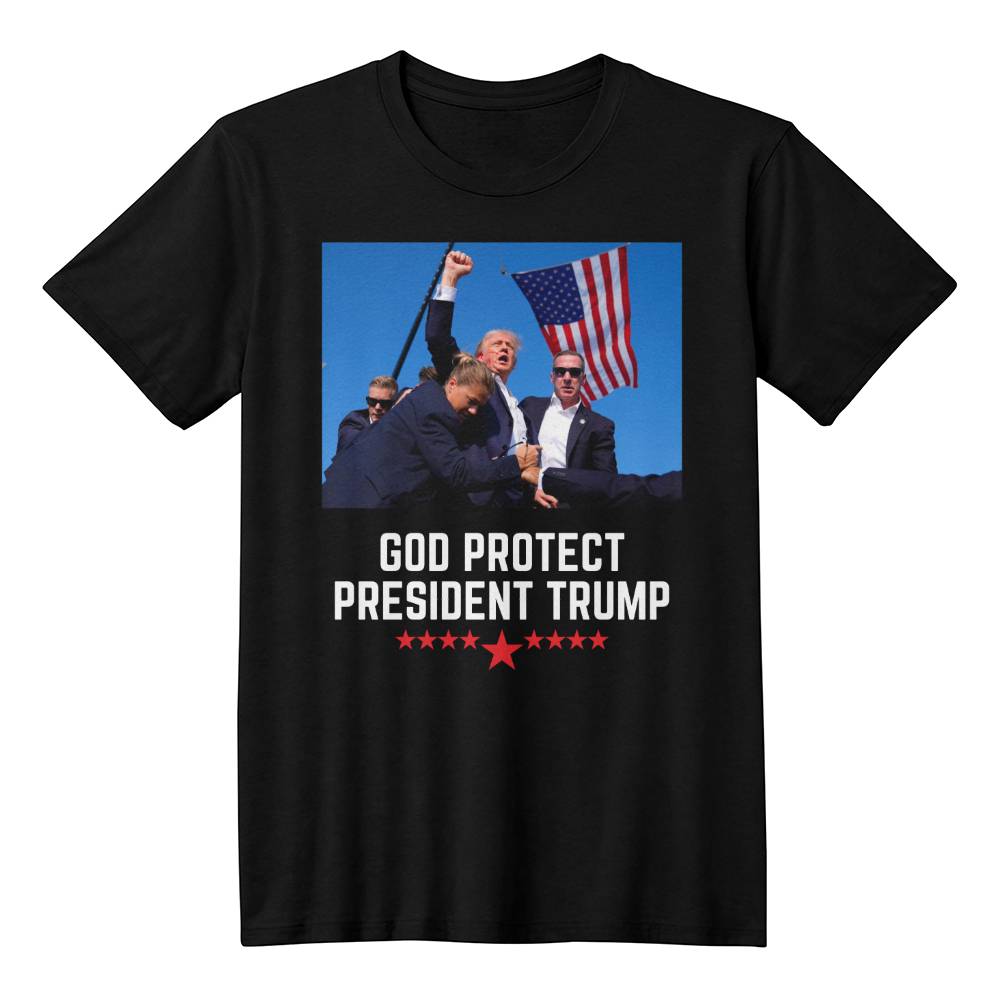 God Protect President Trump Shirt After Shooting Attempt | Stand With Trump 2024