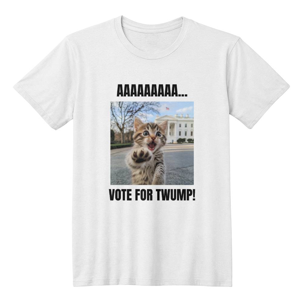 Funny Cat Vote for Twump White House | Trump Shirt 2024