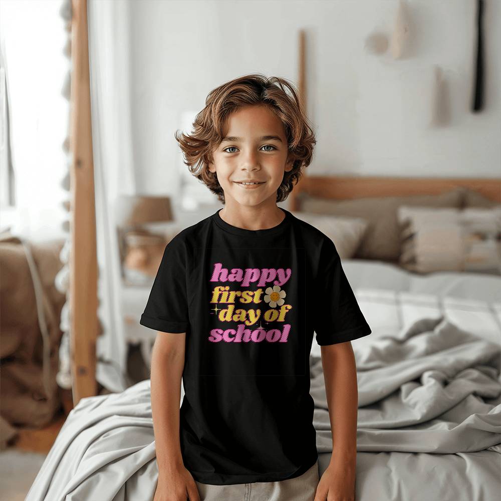 Happy First Day of School Youth Size | Back to School 2024