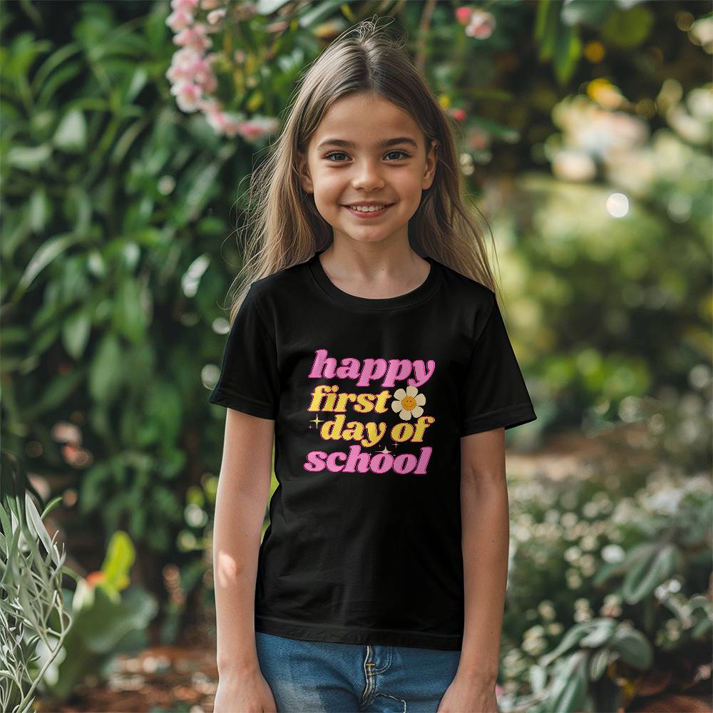 Happy First Day of School Youth Size | Back to School 2024