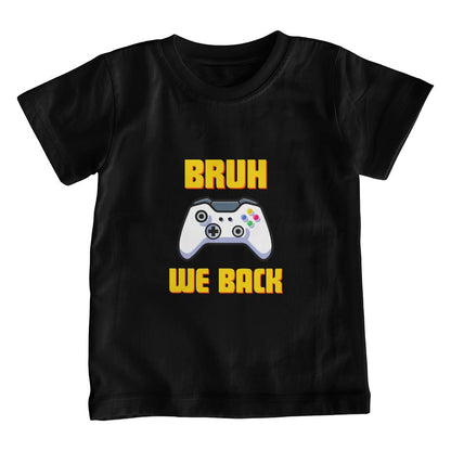 Bruh We Back Retro Shirt Youth Size | Back to School 2024