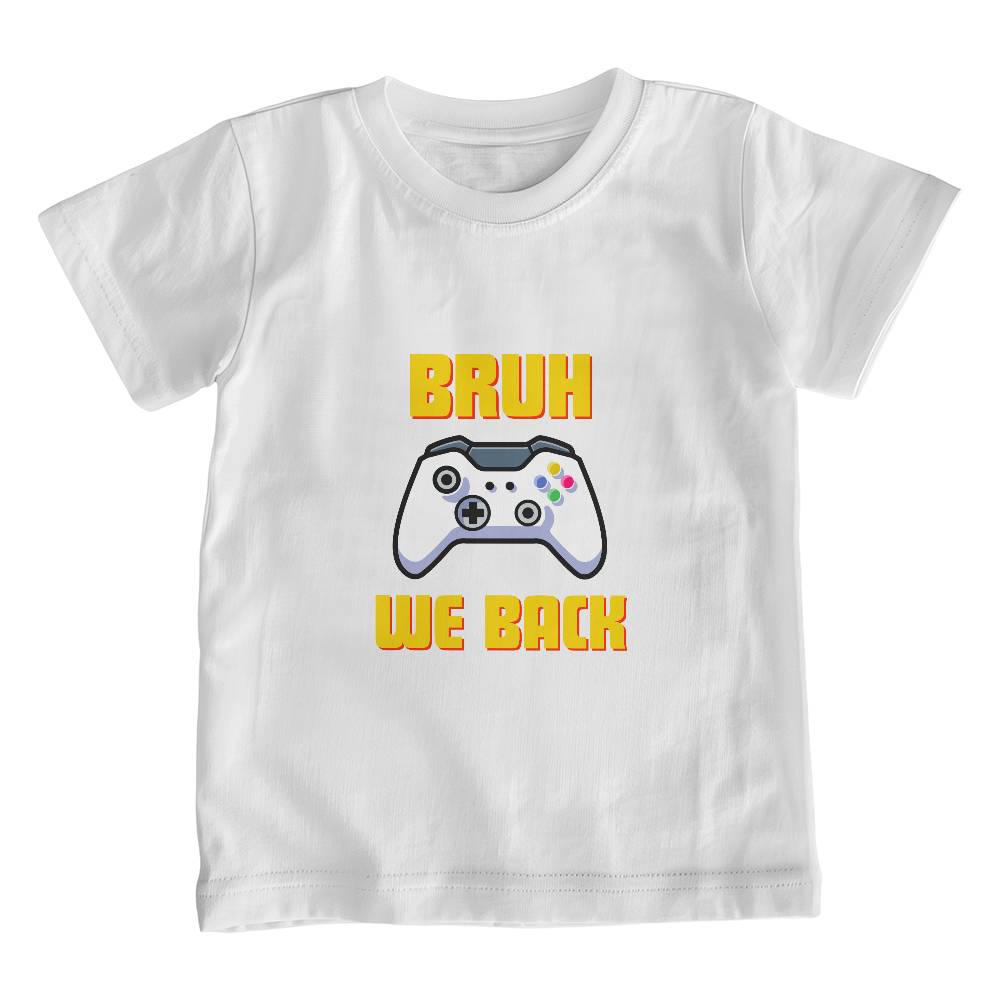 Bruh We Back Retro Shirt Youth Size | Back to School 2024