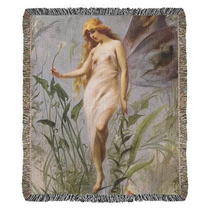 The Lily Fairy by Luis Falero on Heirloom Tapestry