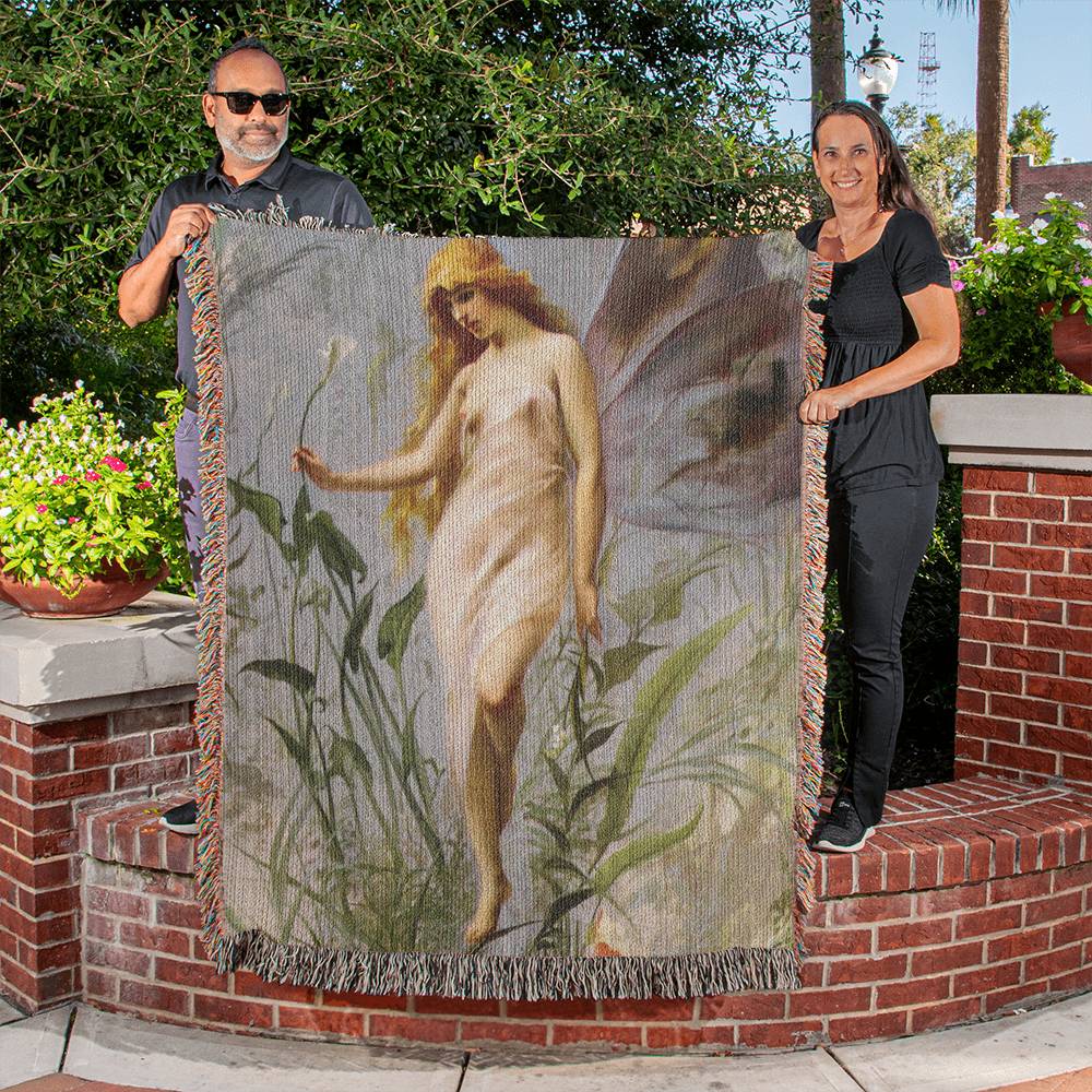 The Lily Fairy by Luis Falero on Heirloom Tapestry