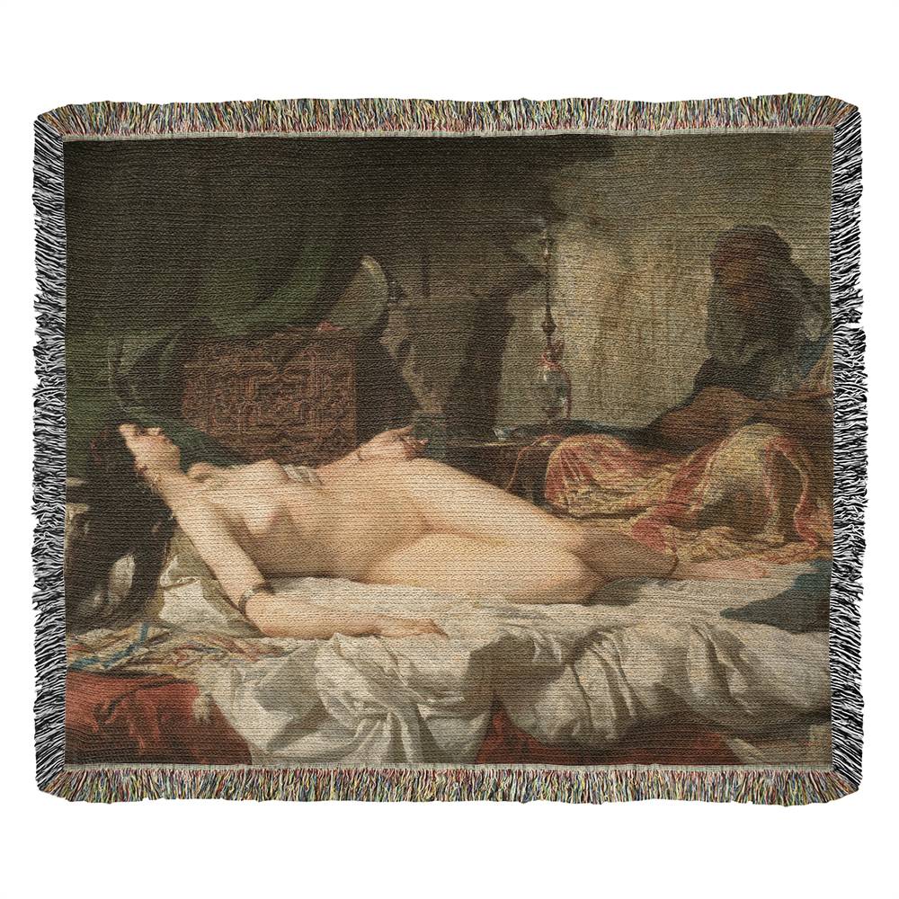 Odalisque by Mariano Fortuny on Heirloom Tapestry