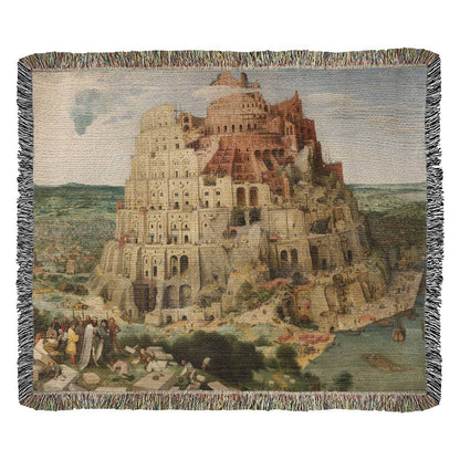 Tower of Babel by Pieter Bruegel Printed on Heirloom Tapestry