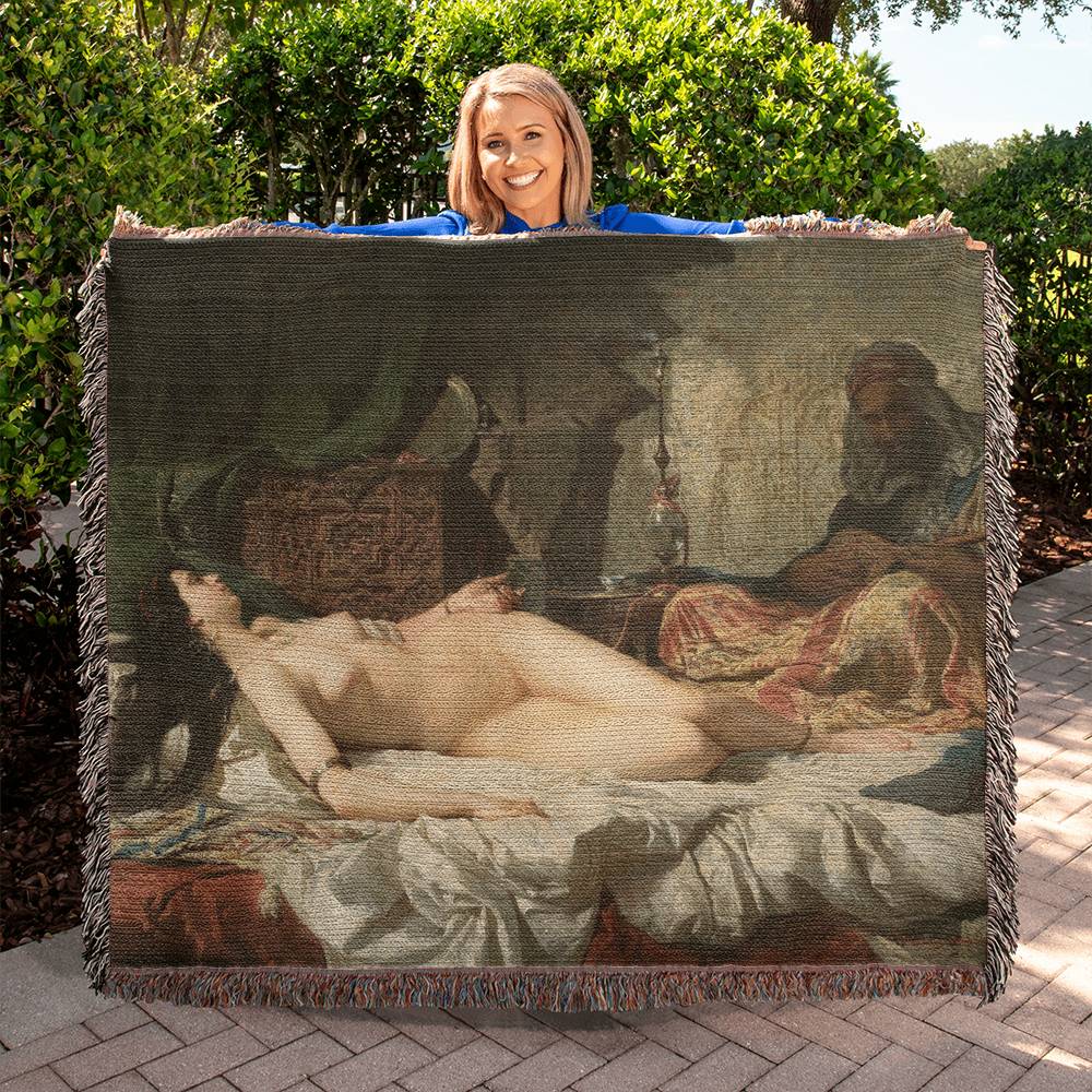 Odalisque by Mariano Fortuny on Heirloom Tapestry