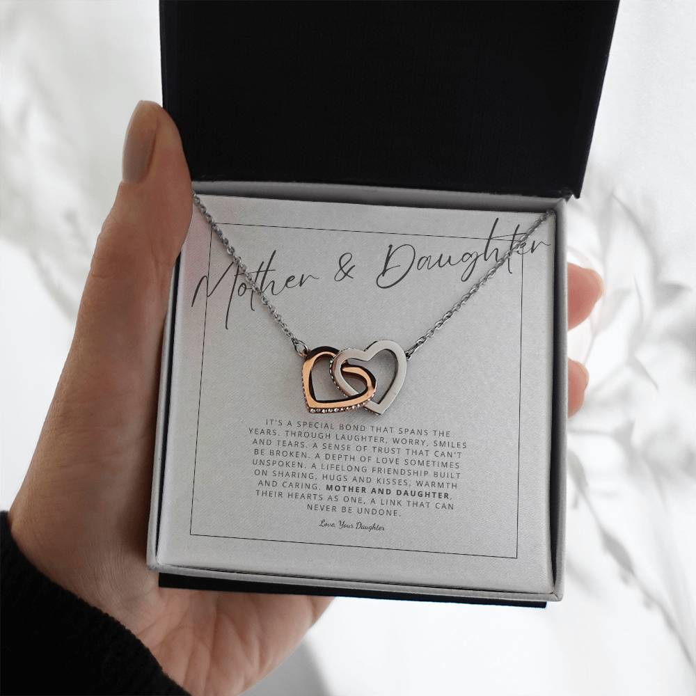 Mother & Daughter Bound Necklace | Personalized Necklace